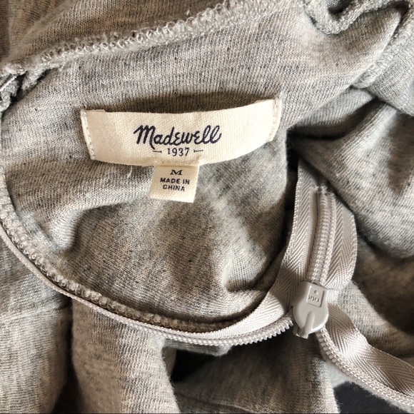 MADEWELL Lyricist Funnel Neck Long Sleeves Top - Picture 6 of 6